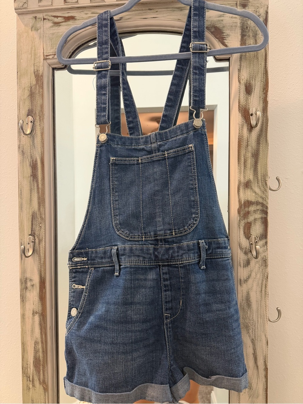 Old Navy Blue Denim Overalls